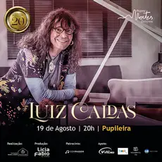 Luiz Caldas faz show intimista com voz e piano na Pupileira